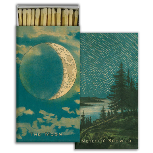 Decorative Matchbox - The Moon & Stencil Show