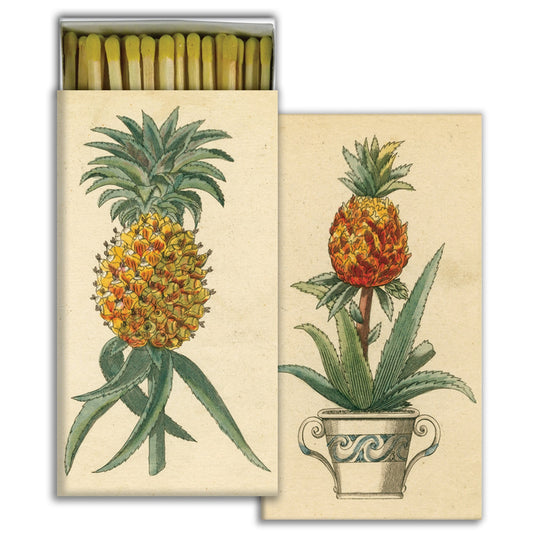 Decorative Matchbox - Pineapples