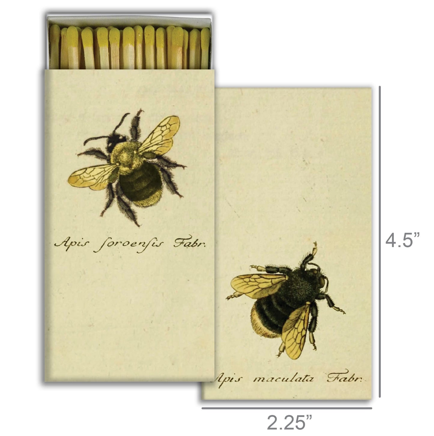 Decorative Matchbox - Bumble Bees