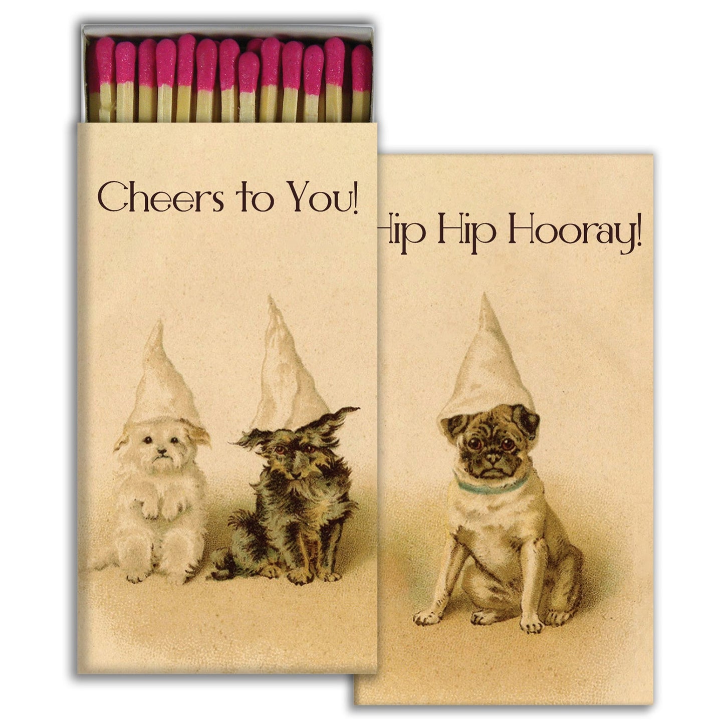 Decorative Matchbox - Party Pups