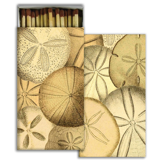 Decorative Matchbox - Sand Dollars