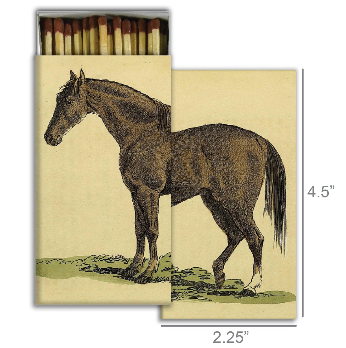 Decorative Matchbox - A Horse
