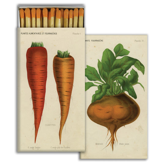Decorative Matchbox - Root Vegetables