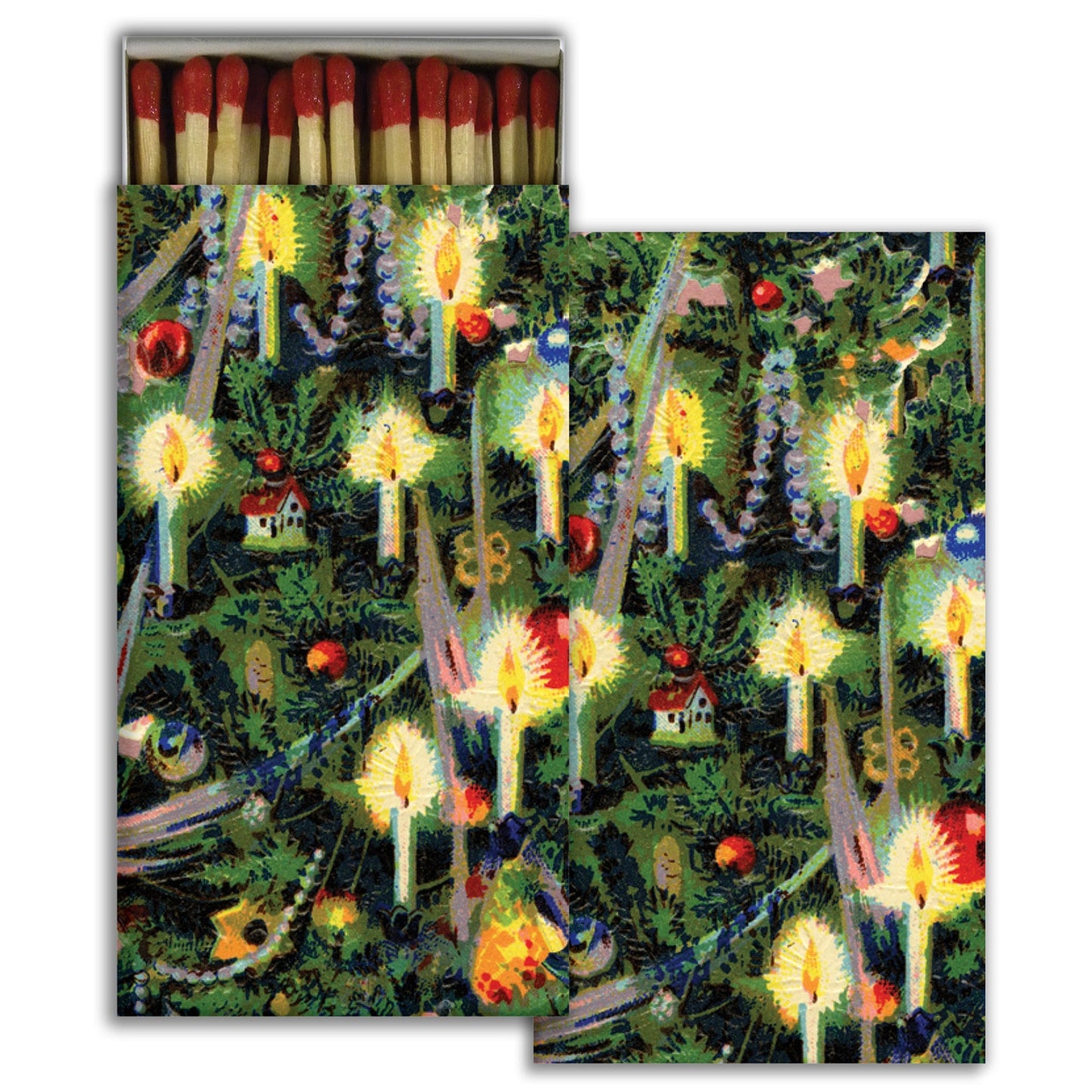 Decorative Matchbox - Christmas Candles