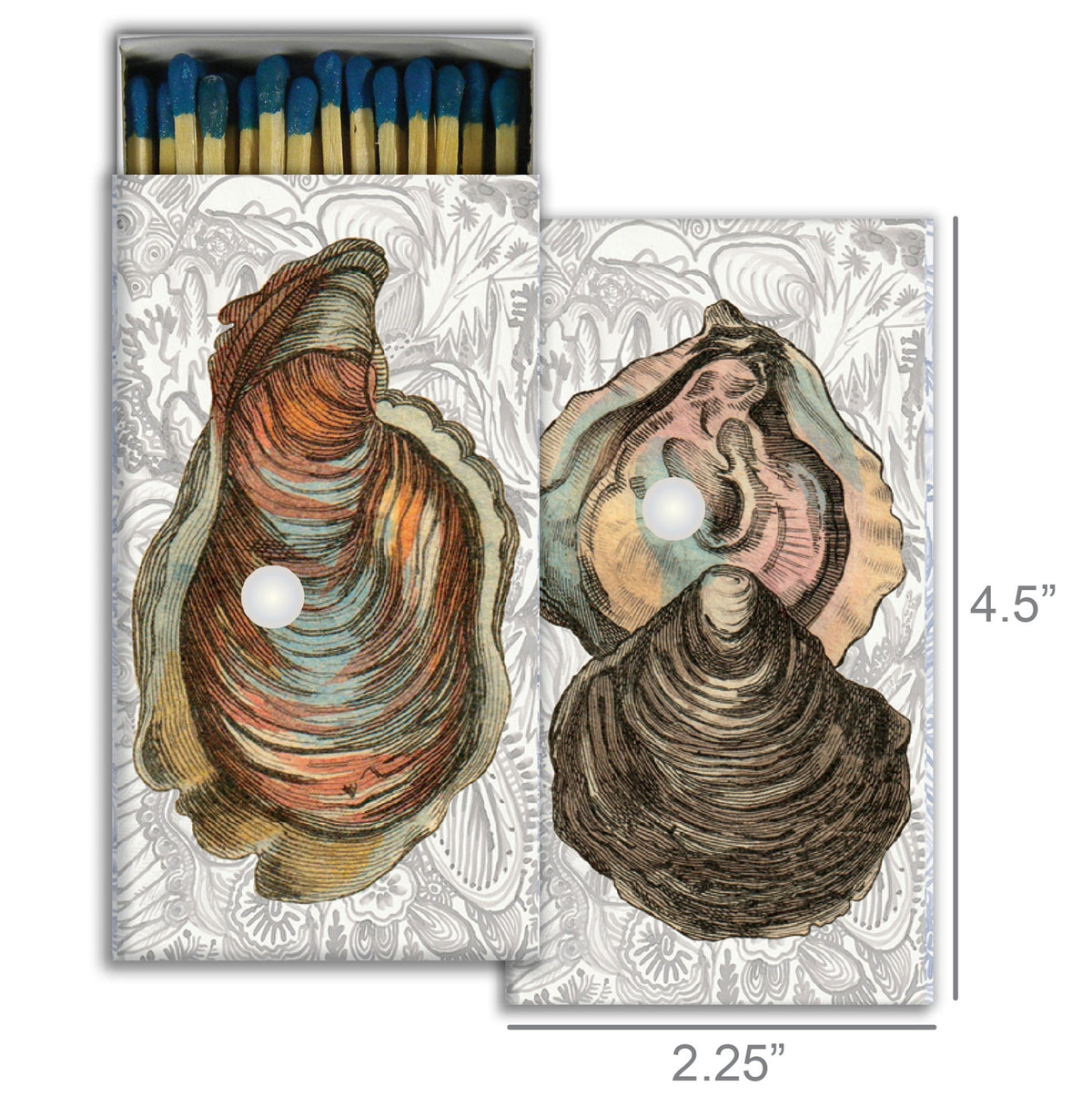 Decorative Matchbox - The World Is Your Oyster