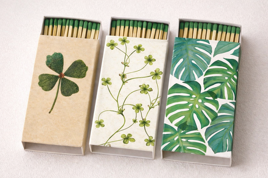St. Patrick’s Day Matchbox Bundle – 3 Decorative Matchboxes (1 of each design)