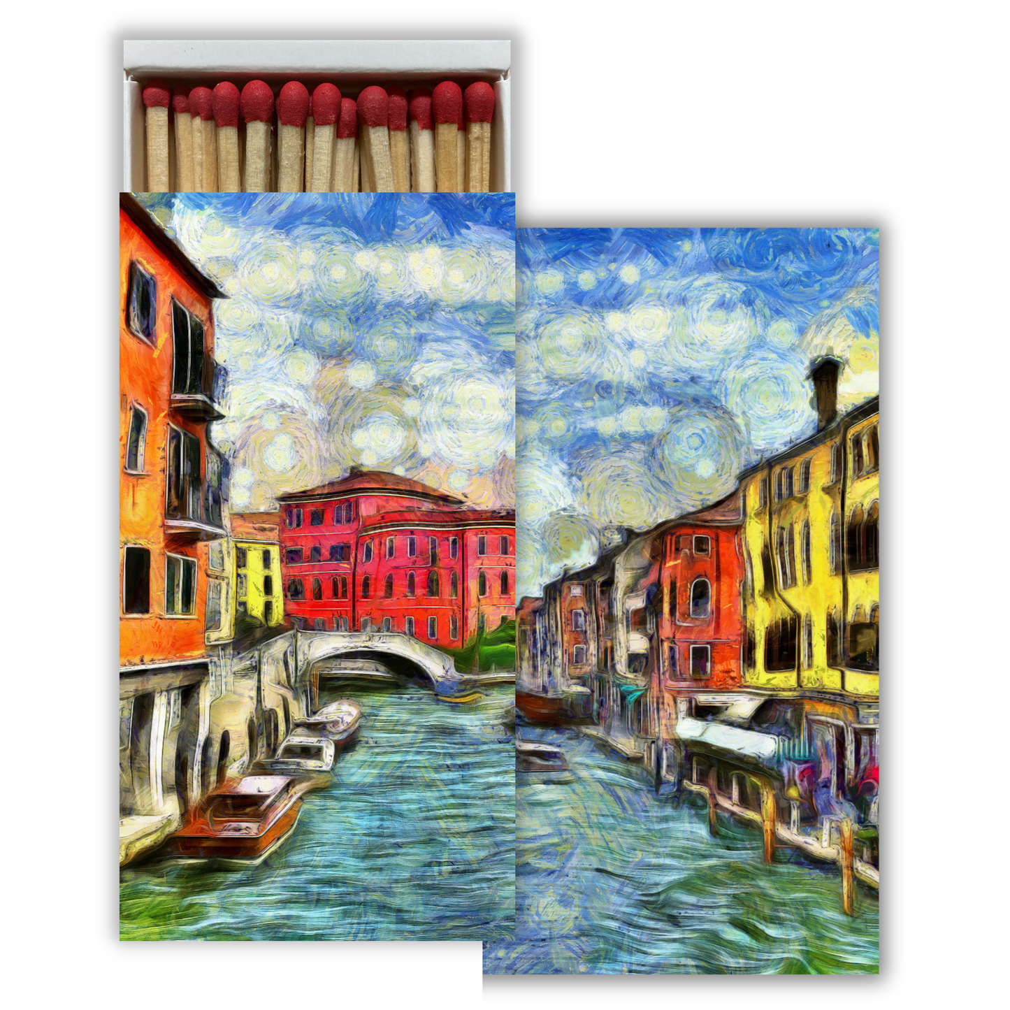 Decorative Matchbox - Venetian Canals