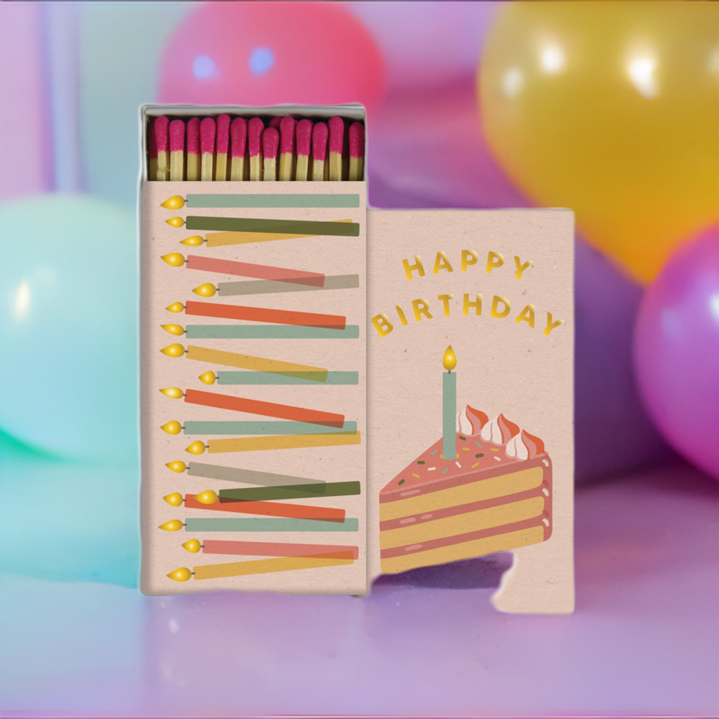Decorative Matchbox - Birthday Wishes
