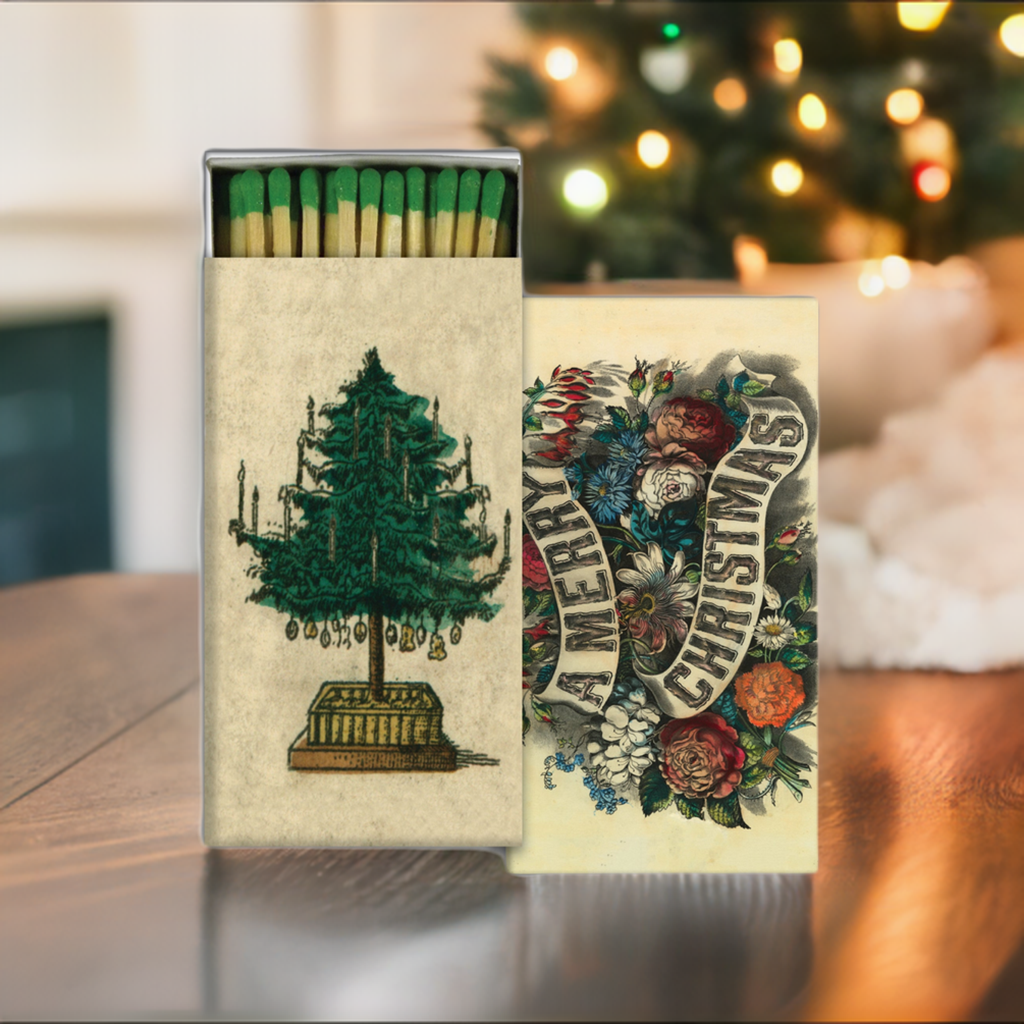 Decorative Matchbox - Merry Christmas