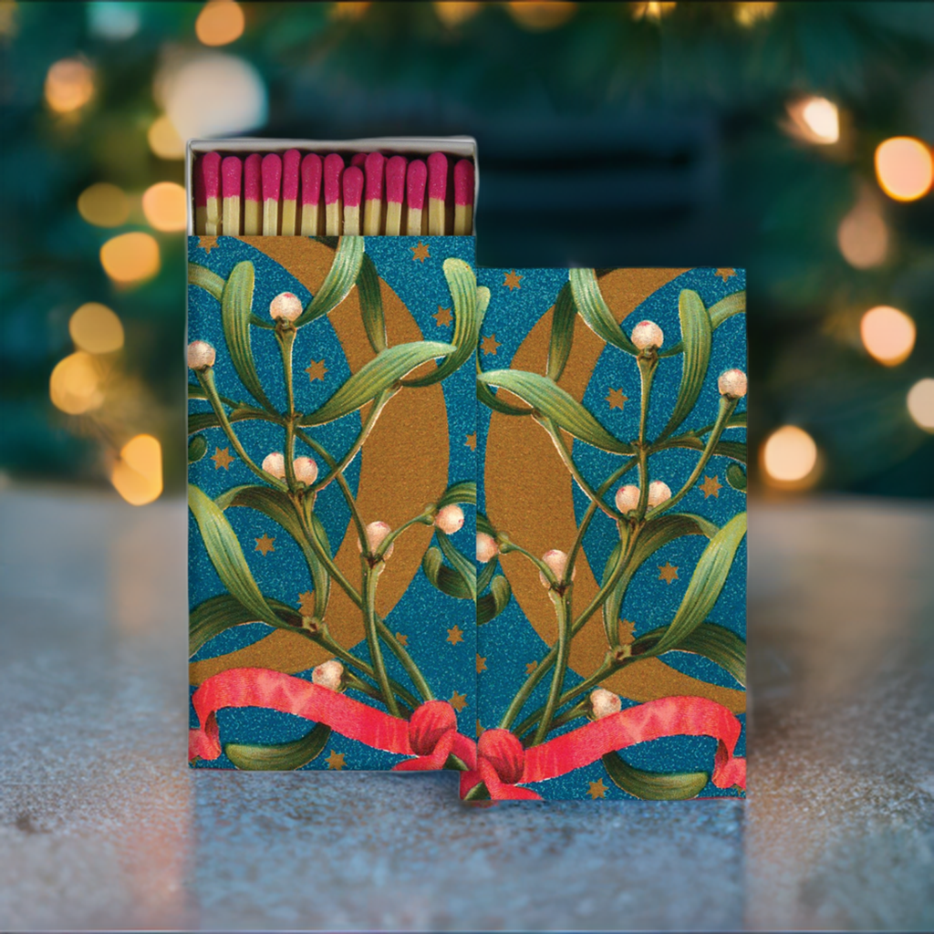 Decorative Matchbox - Mistletoe Moons