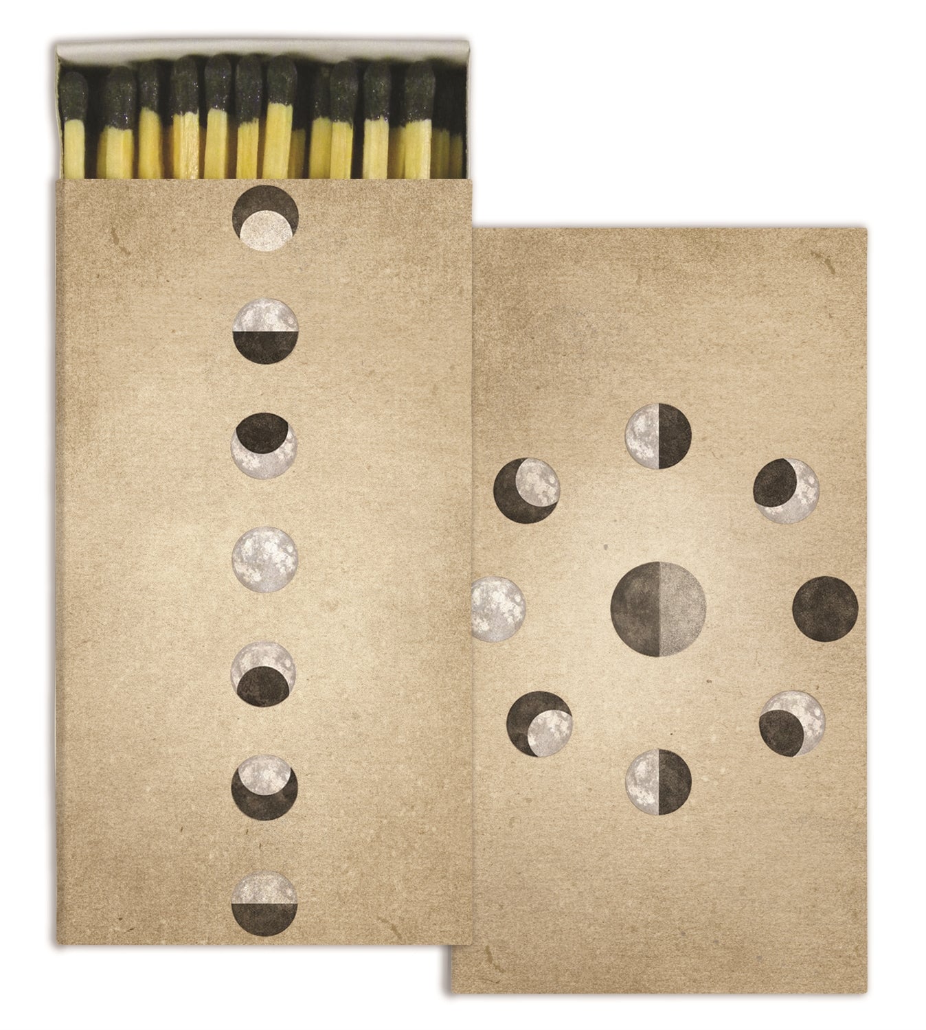 Decorative Matchbox - Phases of the Moon