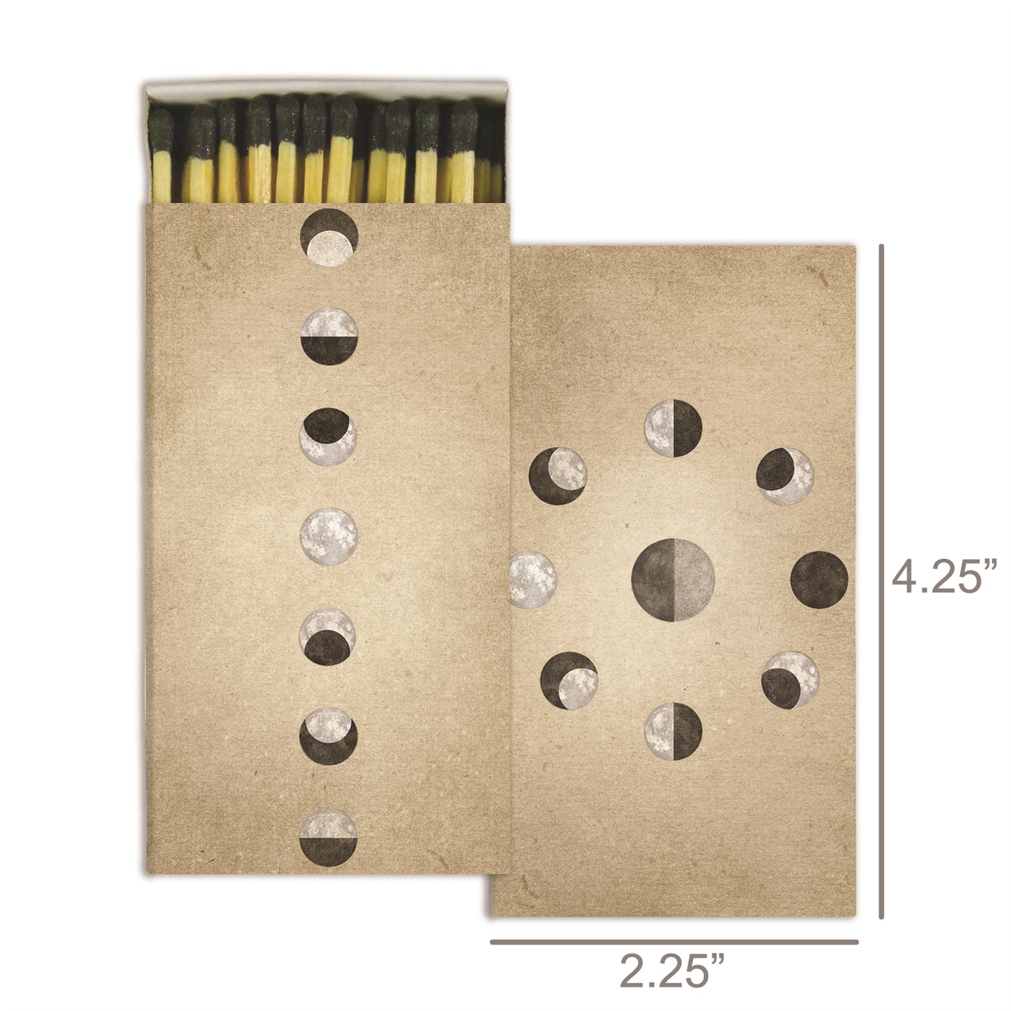Decorative Matchbox - Phases of the Moon