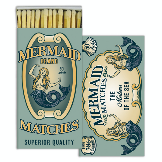 Decorative Matchbox - Mermaid
