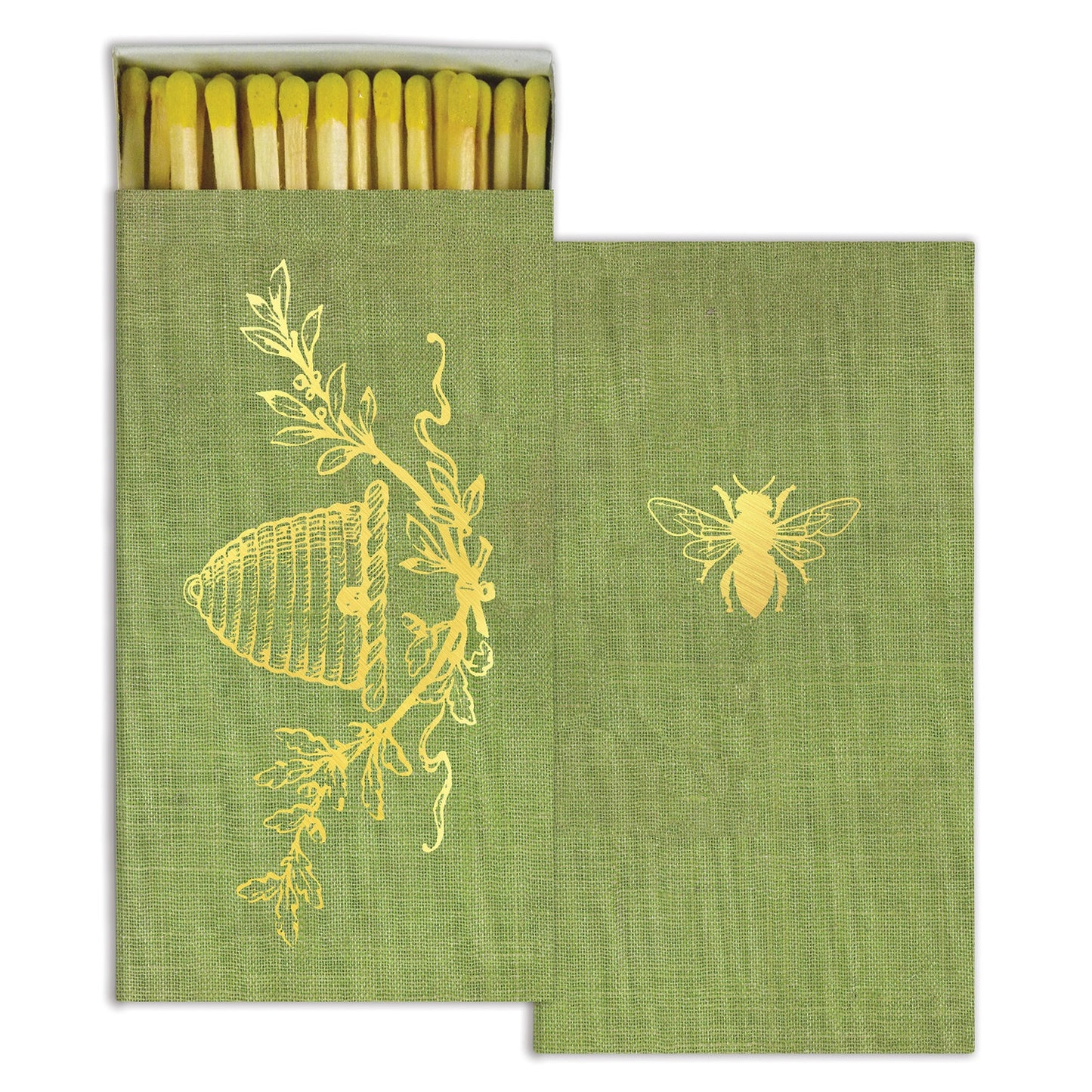 Decorative Matchbox - Bee Crest