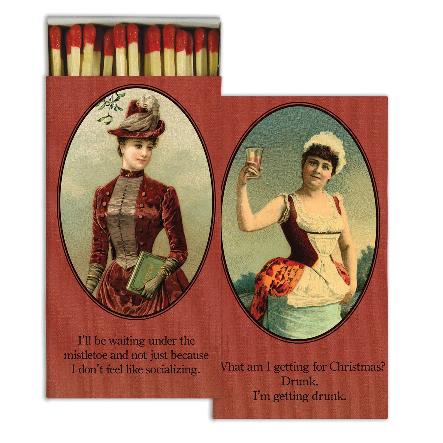 Decorative Matchbox - Cheeky Holiday