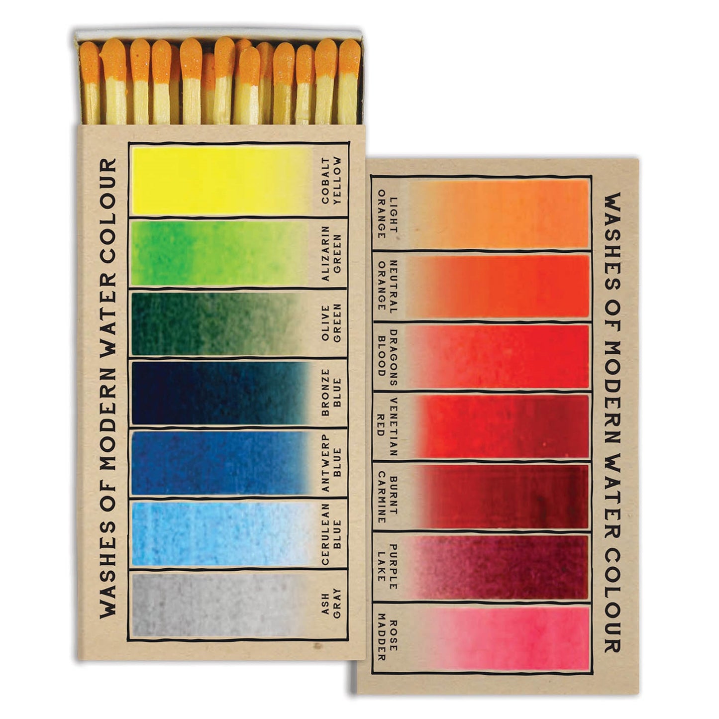 Decorative Matchbox - Swatches