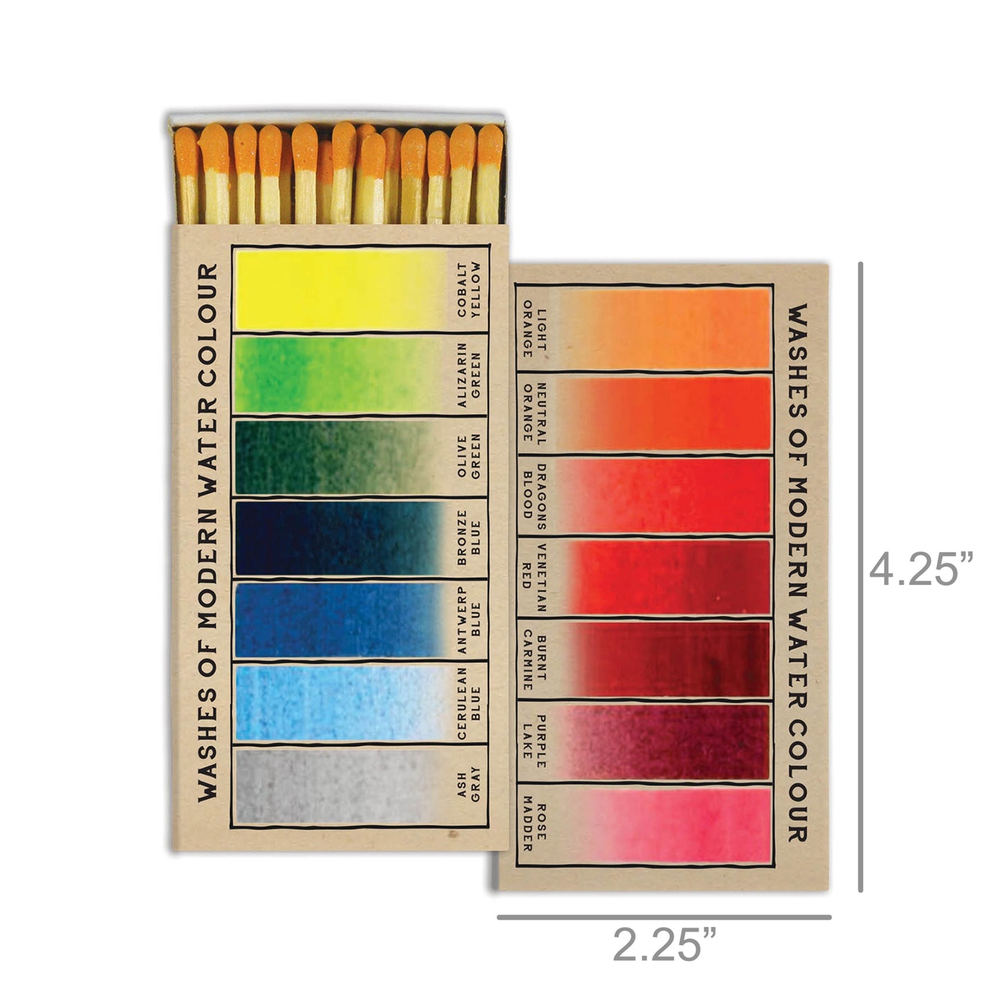 Decorative Matchbox - Swatches