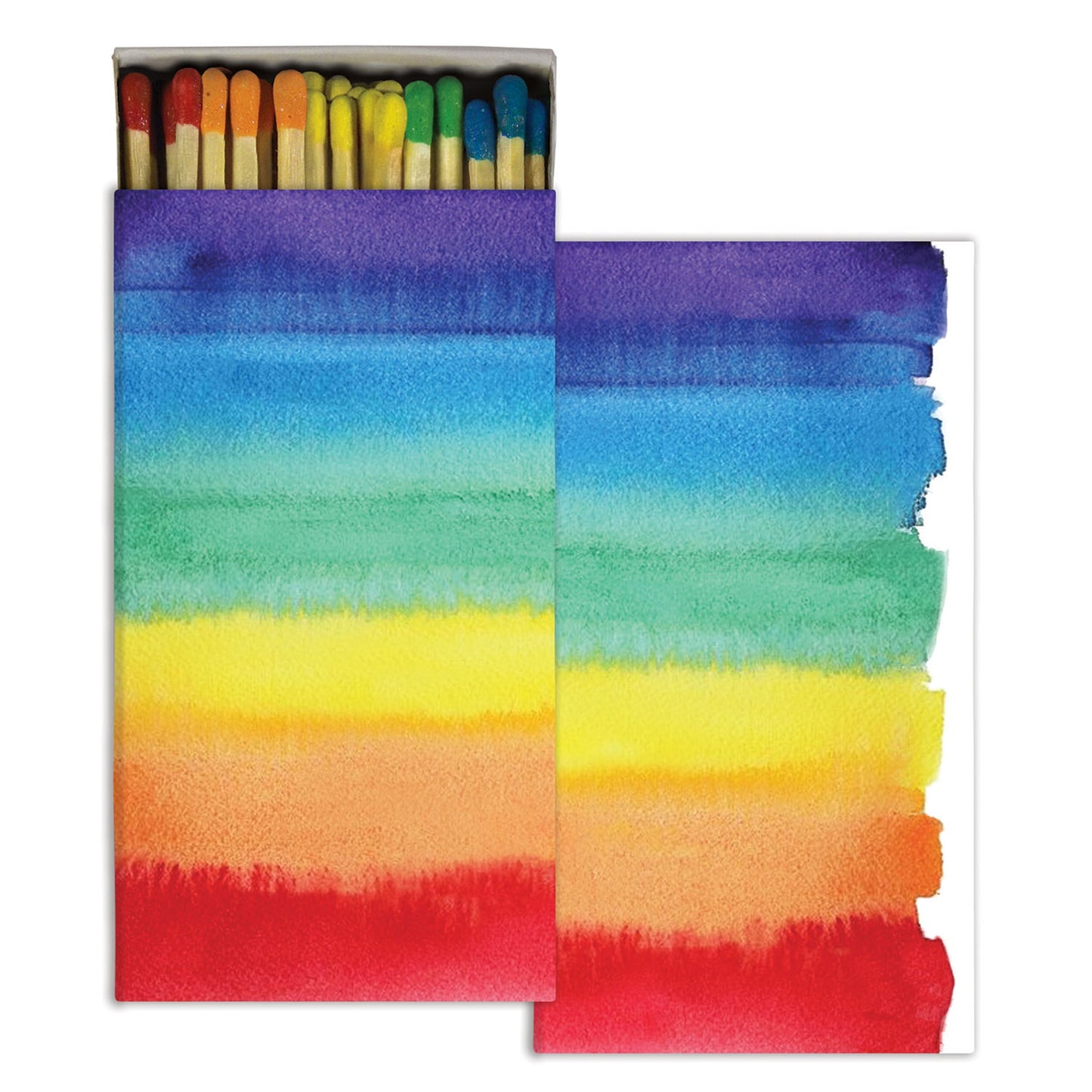 Decorative Matchbox - Rainbow