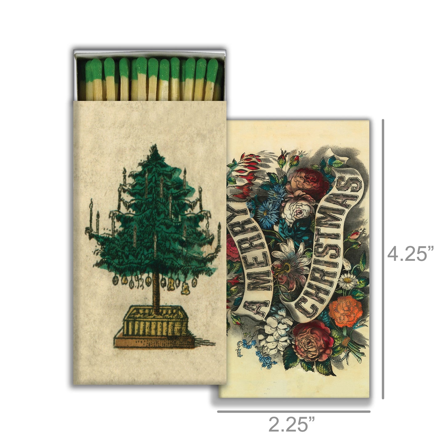 Decorative Matchbox - Merry Christmas