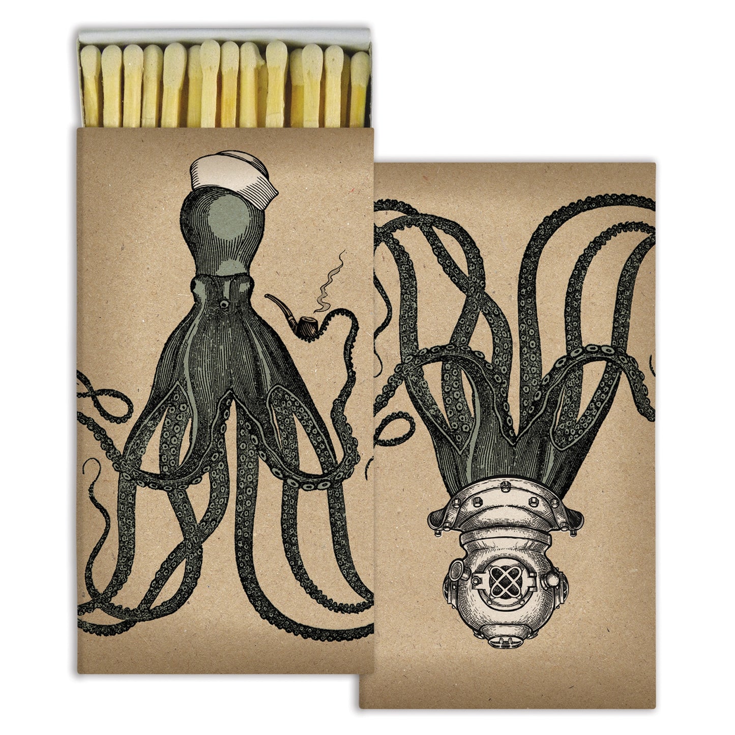 Decorative Matchbox - Octopus