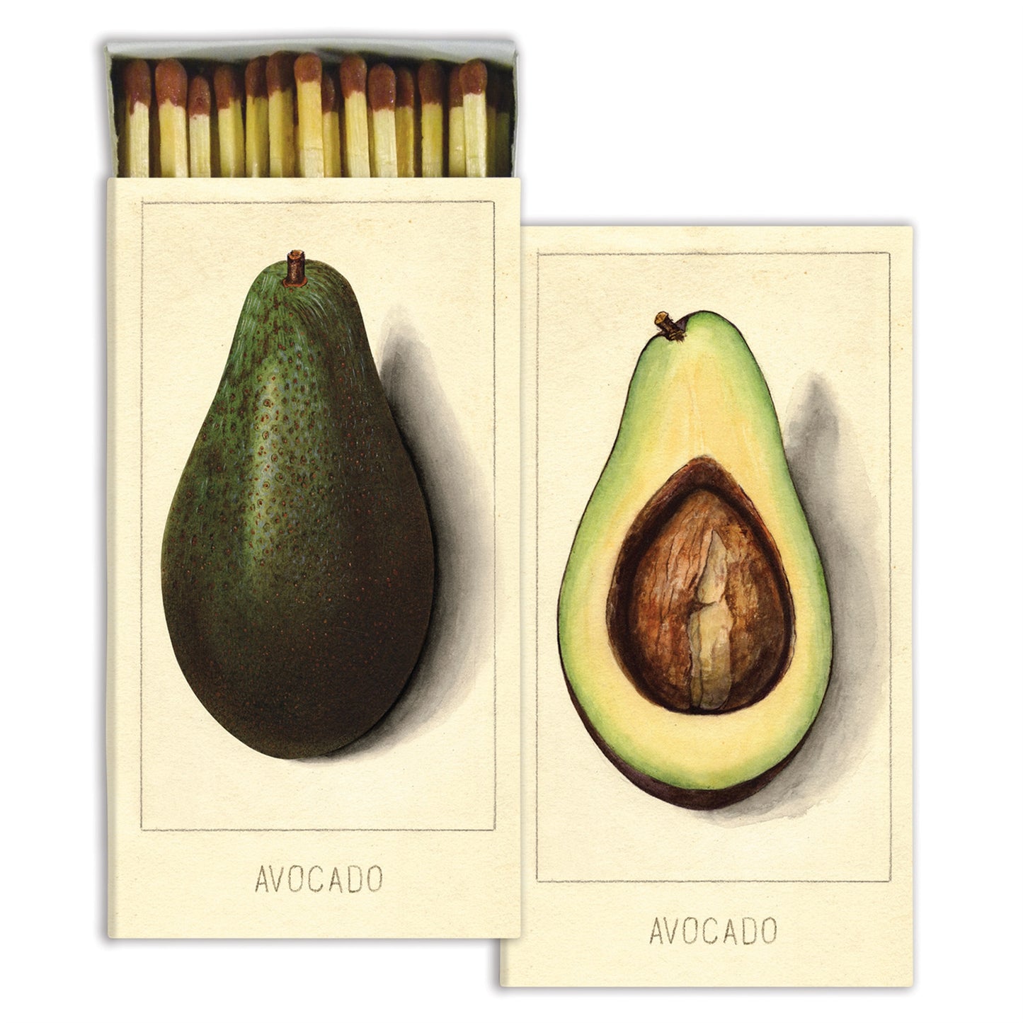 Decorative Matchbox - Avocados