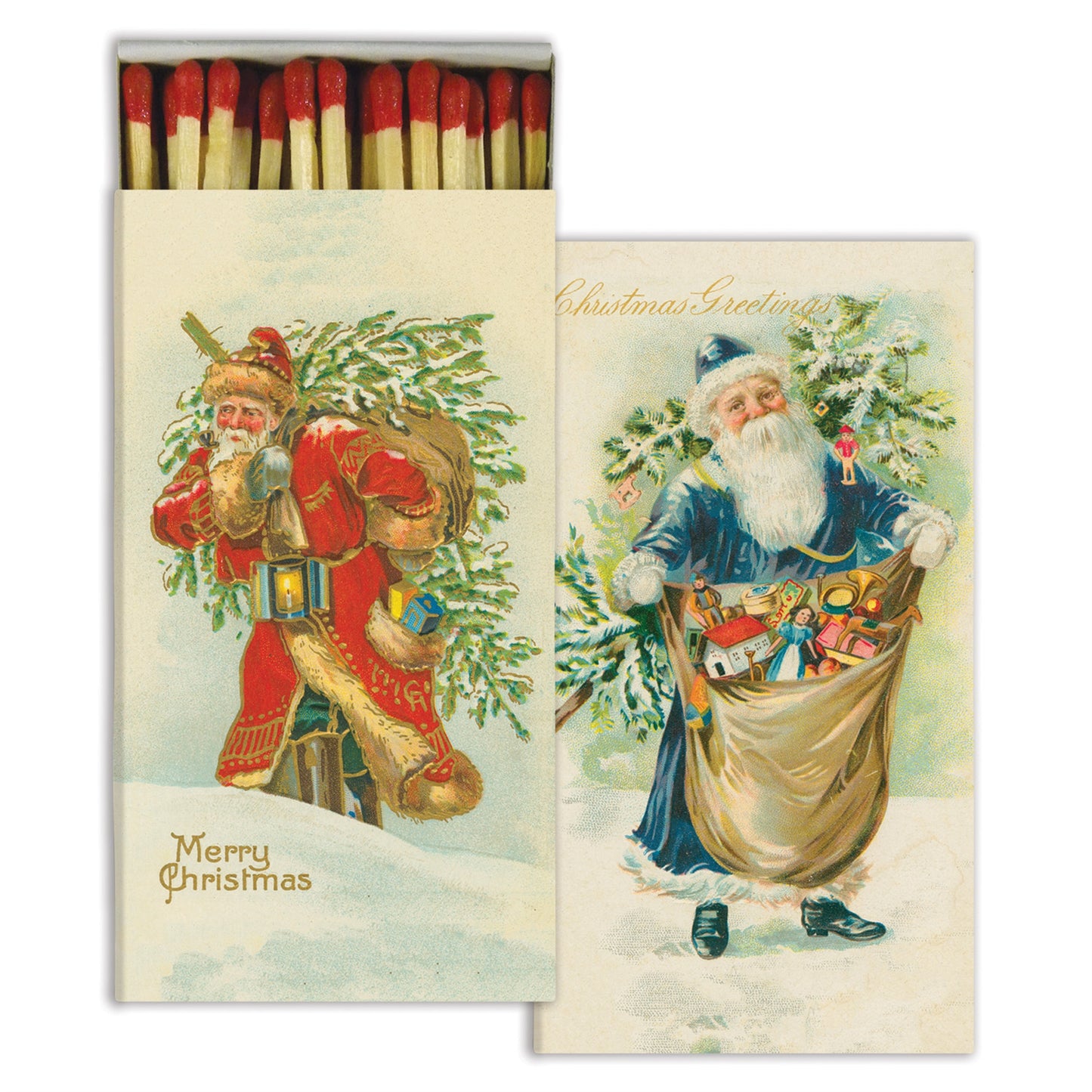 Decorative Matchbox - Christmas Greetings
