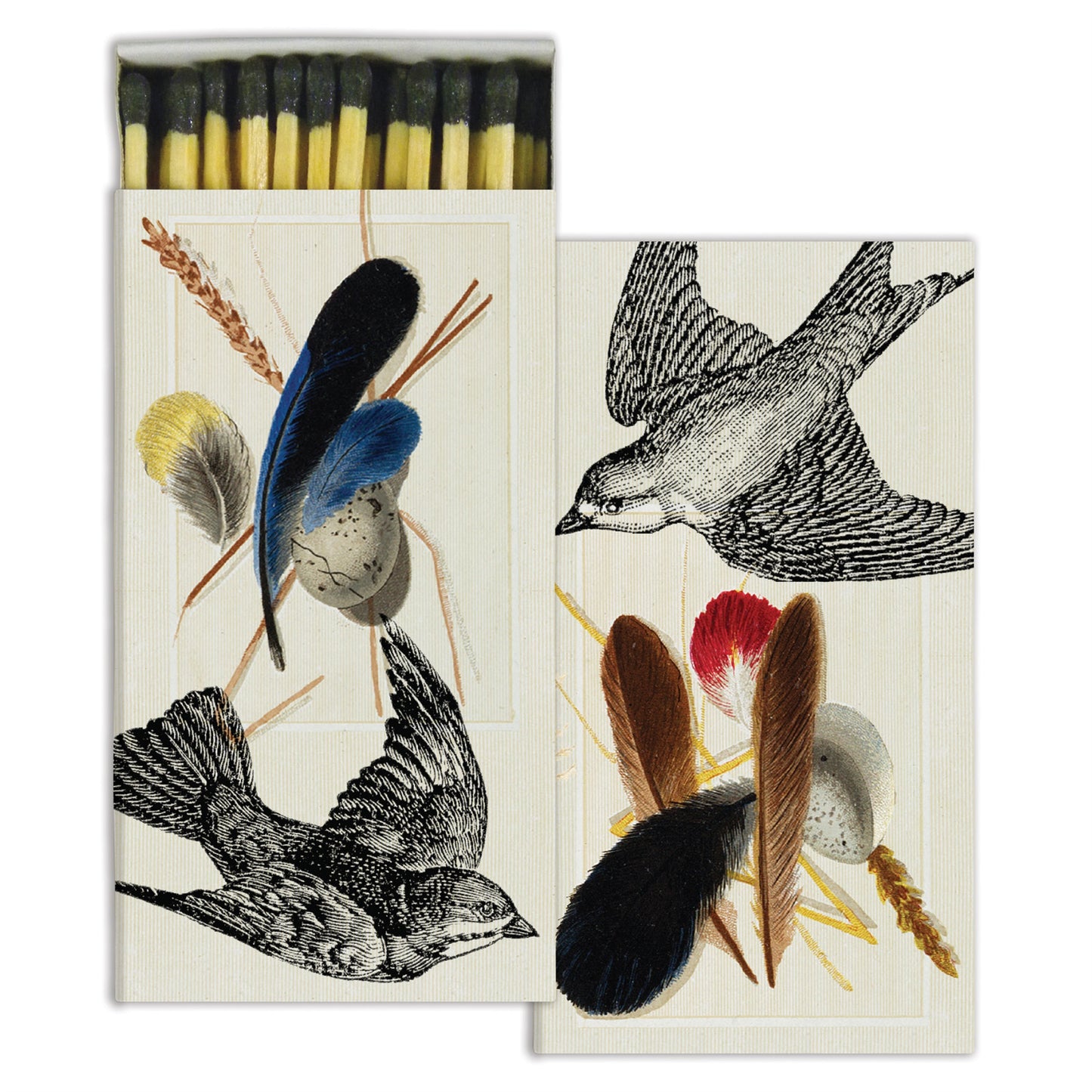 Decorative Matchbox - Sparrows