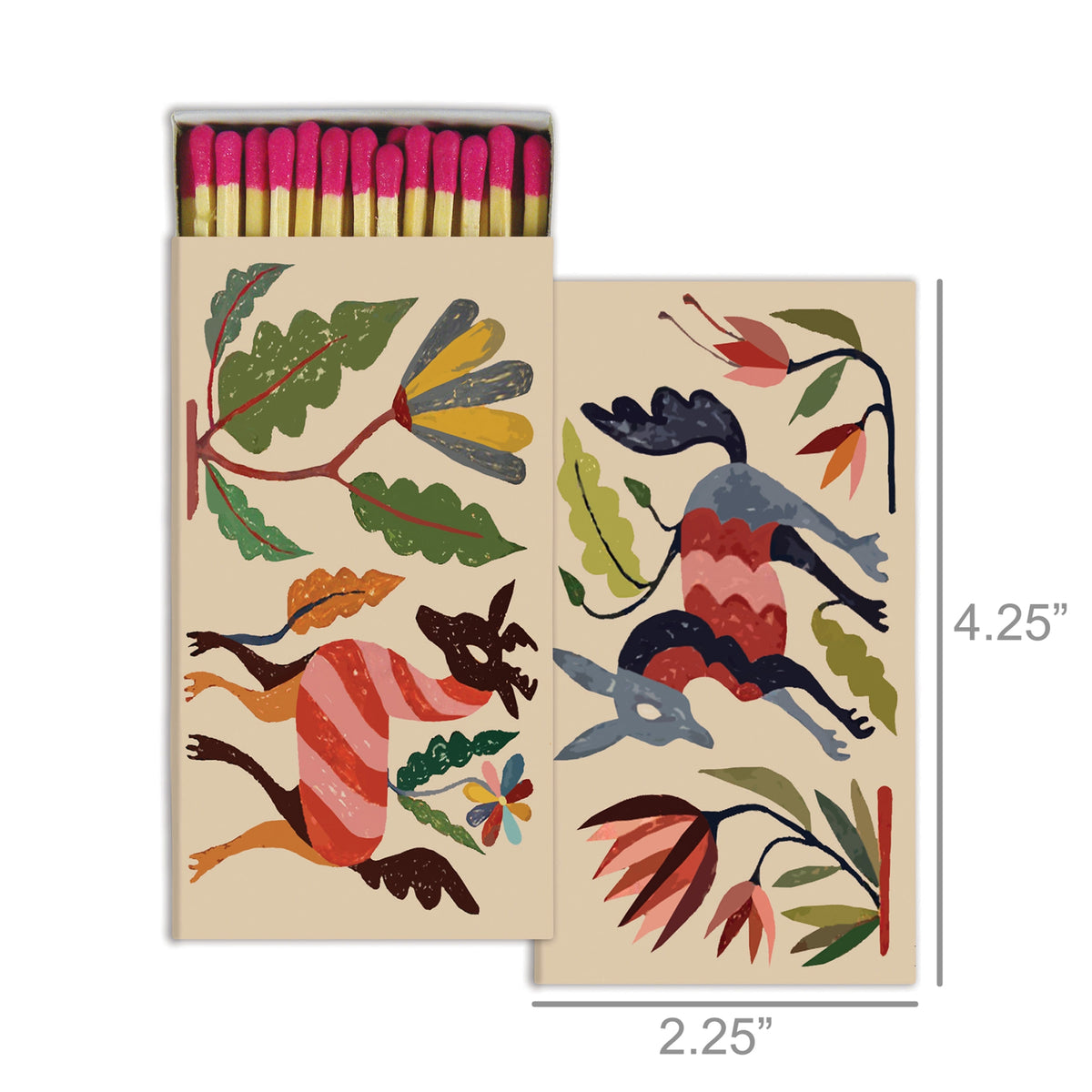 Decorative Matchbox - Mexican Deer