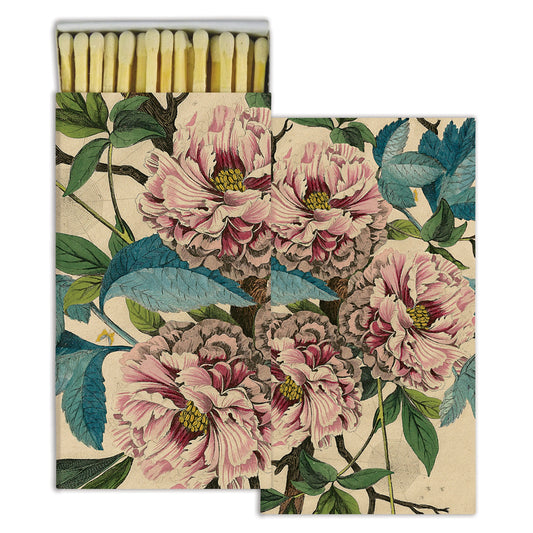 Decorative Matchbox - French Peony