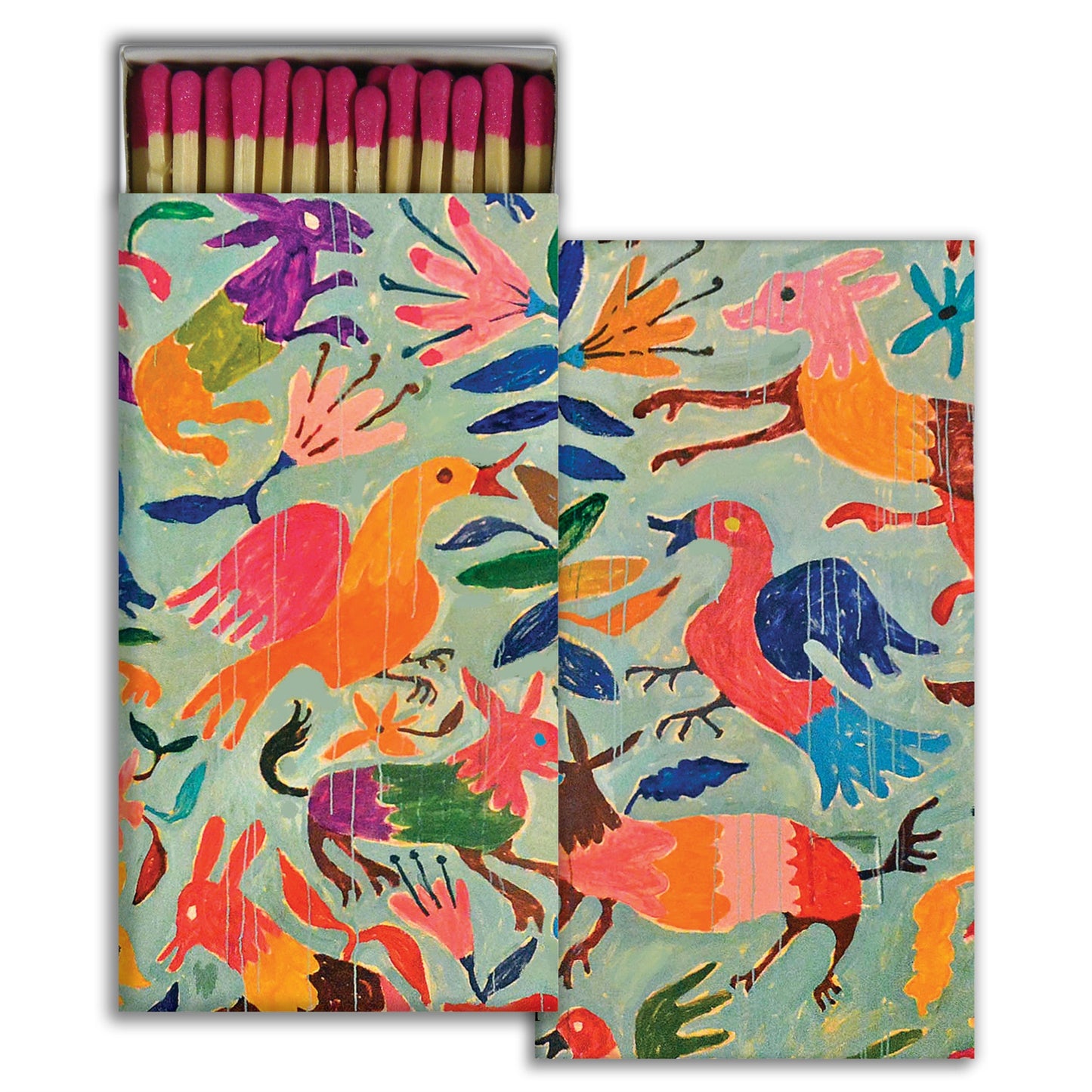 Decorative Matchbox - Garden Birds