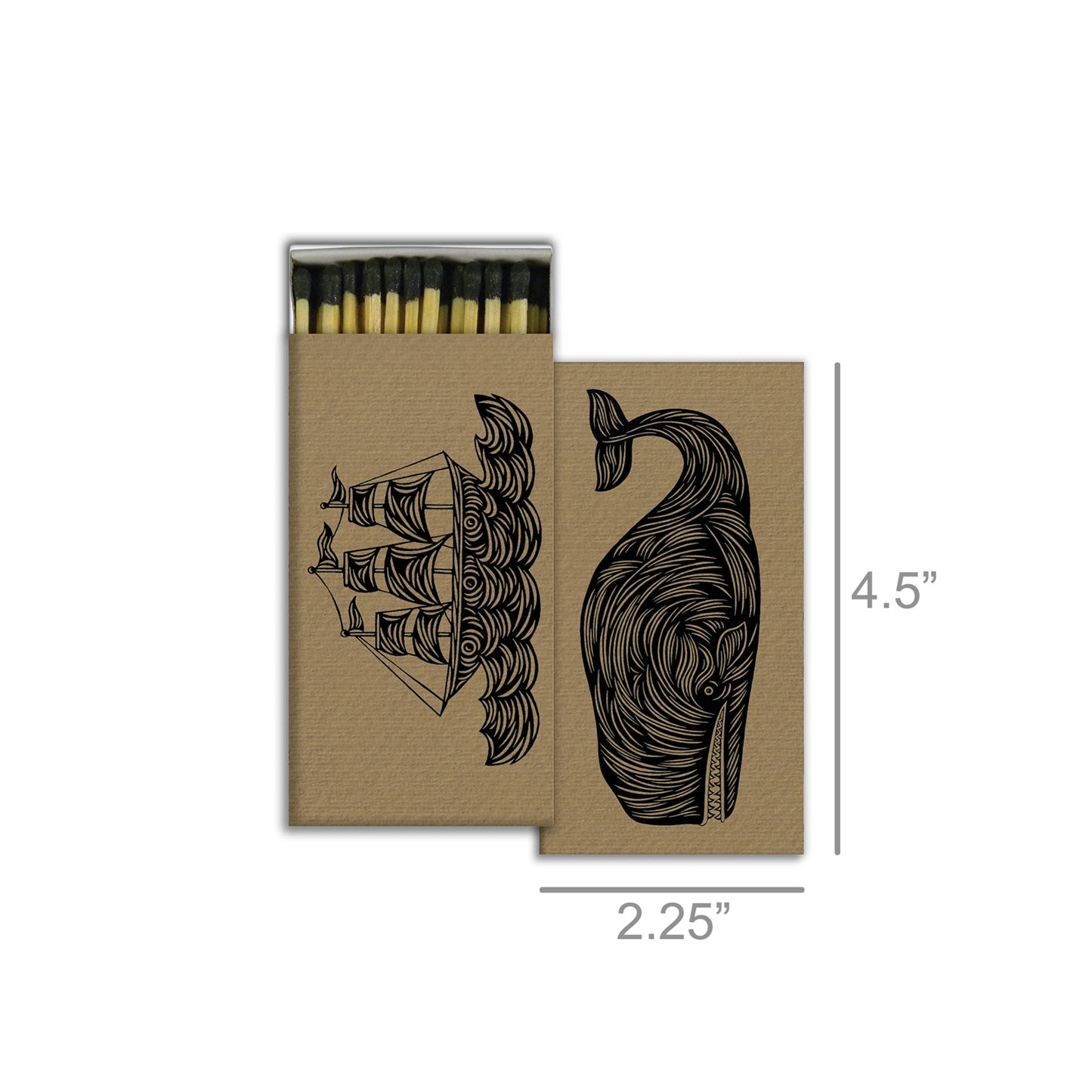 Decorative Matchbox - Voyage