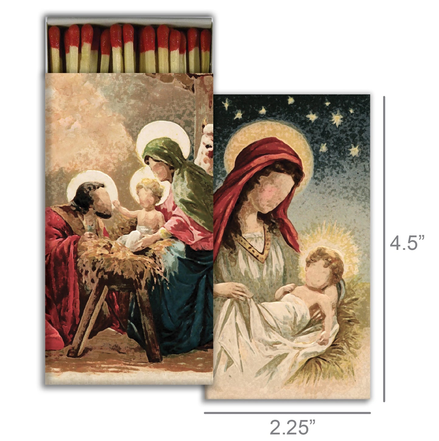 Decorative Matchbox - Nativity