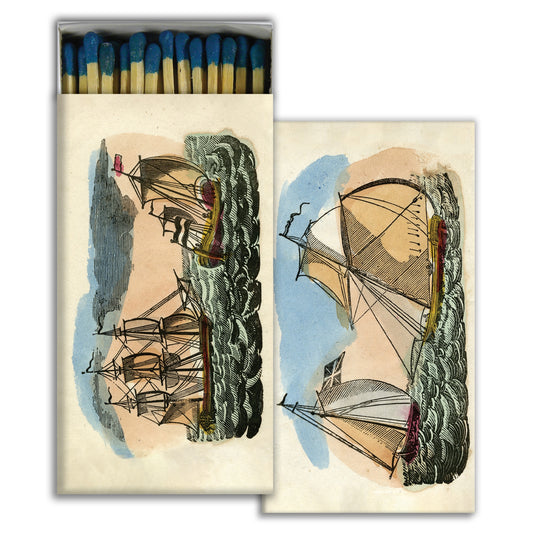 Decorative Matchbox - Ships