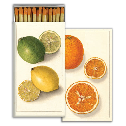 Decorative Matchbox - Citrus