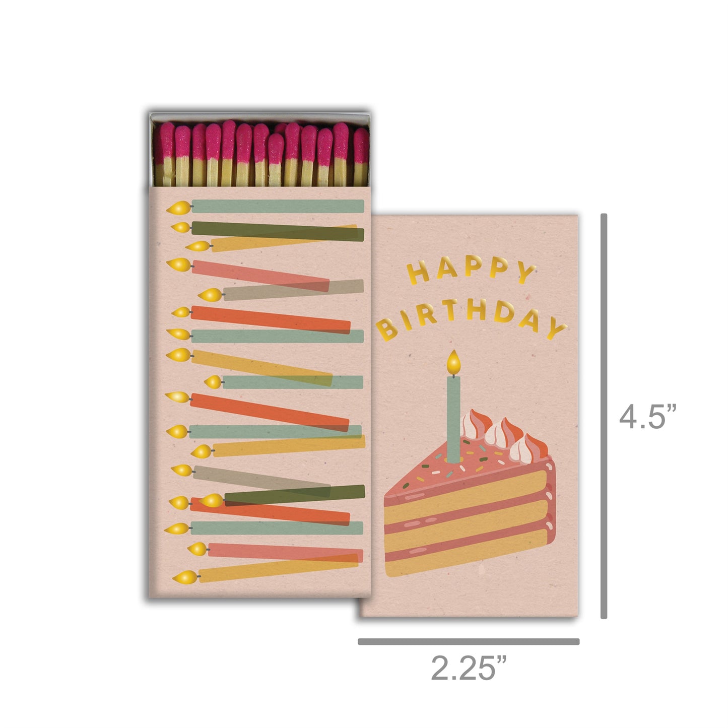 Decorative Matchbox - Birthday Wishes