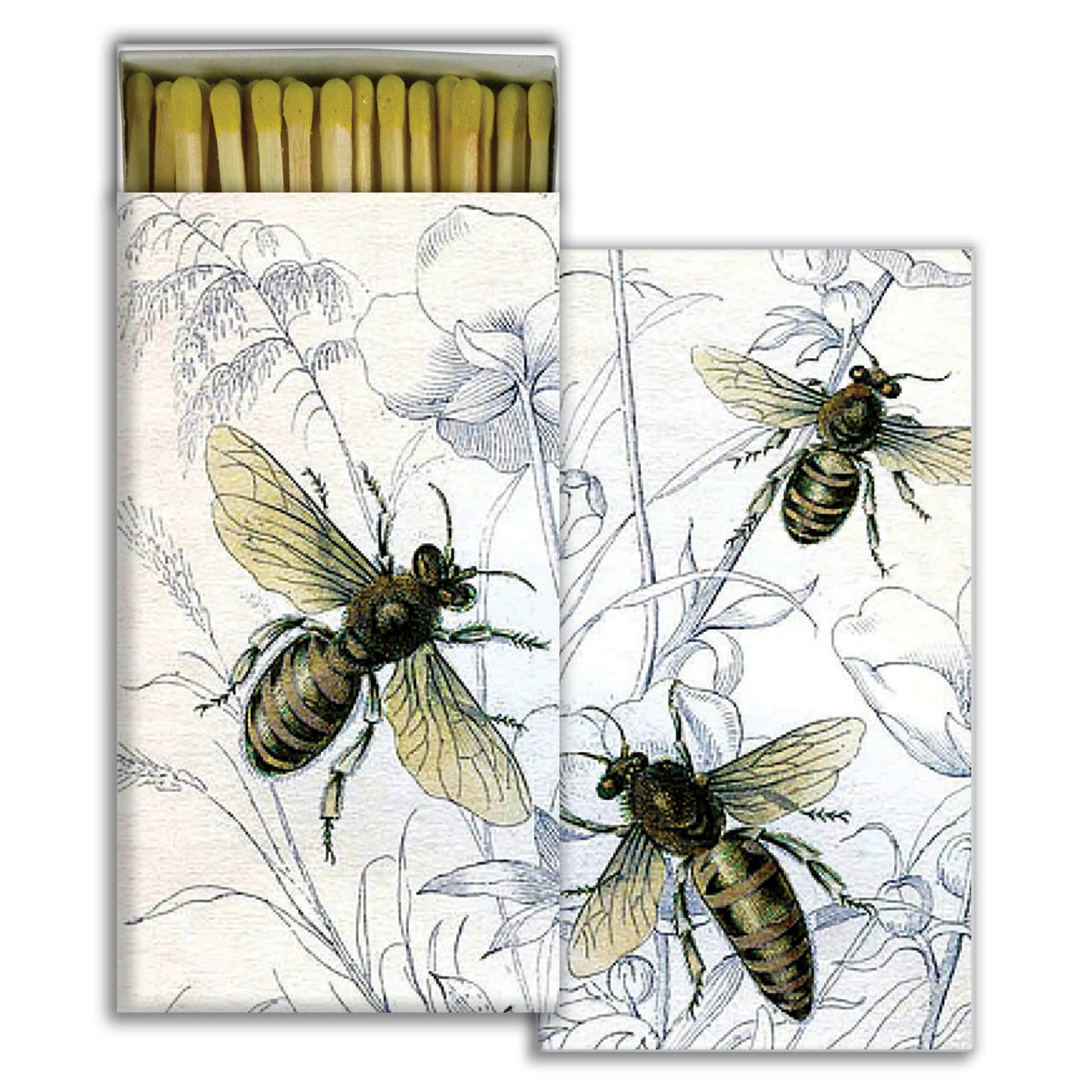 Decorative Matchbox - Bee Botanical