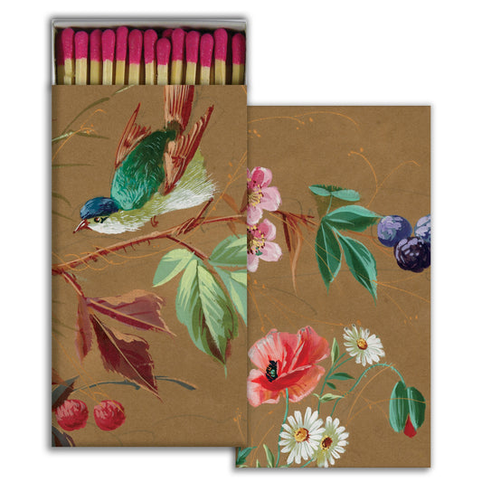 Decorative Matchbox - Hummingbird Wallpaper