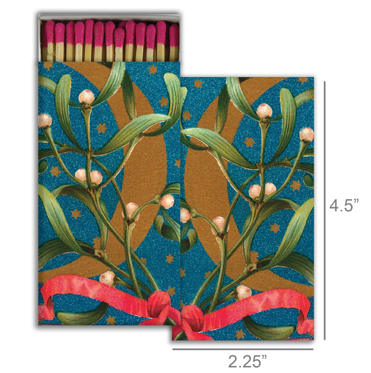 Decorative Matchbox - Mistletoe Moons