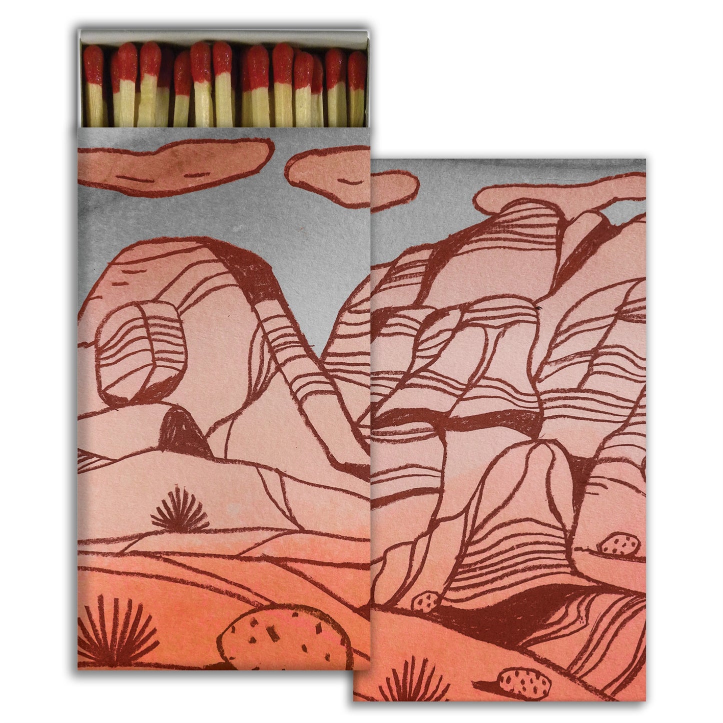 Decorative Matchbox - Red Rock Canyon