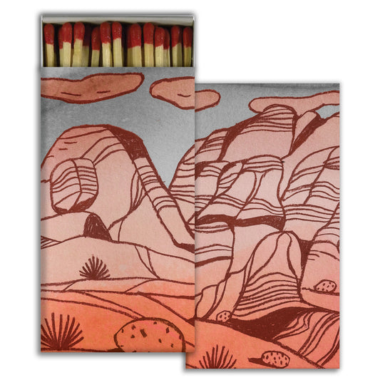 Decorative Matchbox - Red Rock Canyon