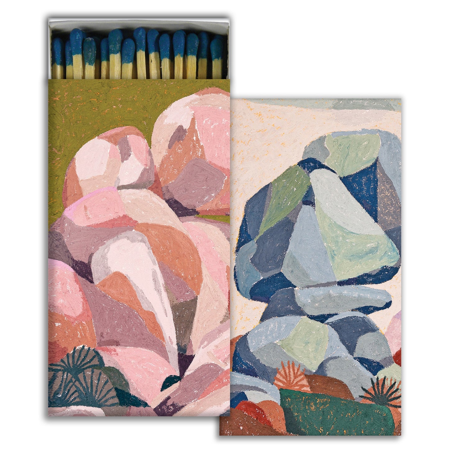 Decorative Matchbox - Rock Boulders