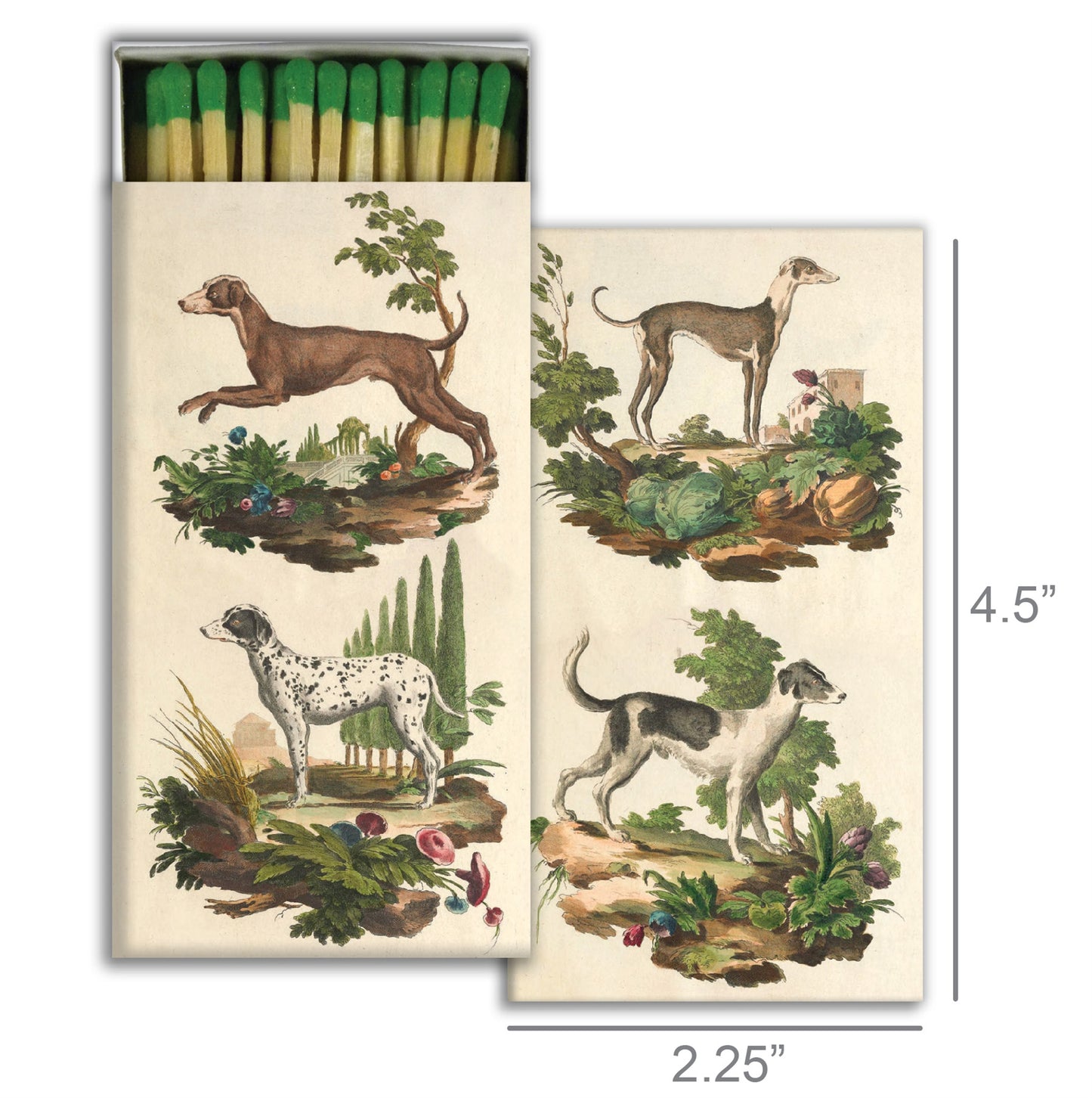 Decorative Matchbox - Italian Dogs