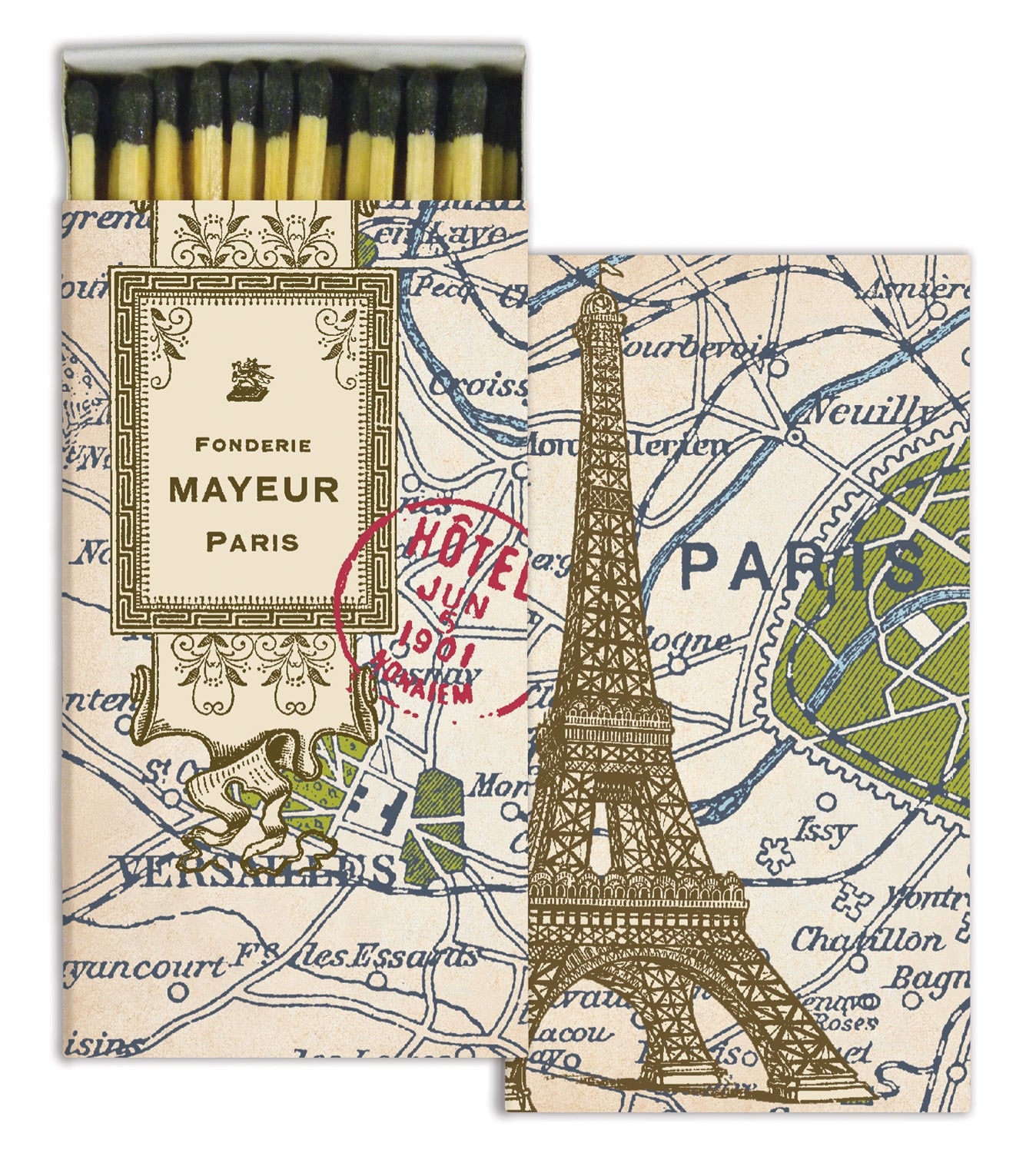 Decorative Matchbox - Paris