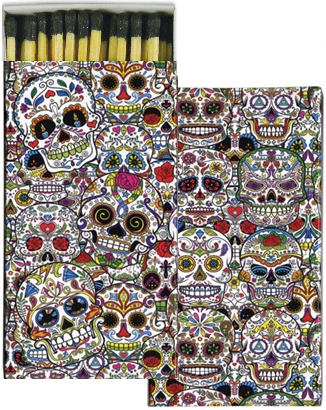 Decorative Matchbox - Day of the Dead