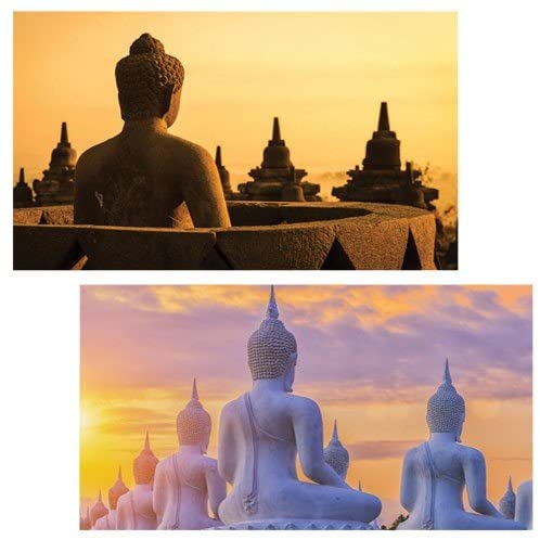 Decorative Matchbox - Sunset Buddha