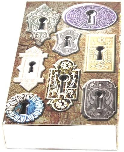 Decorative Matchbox - Locks & Keys