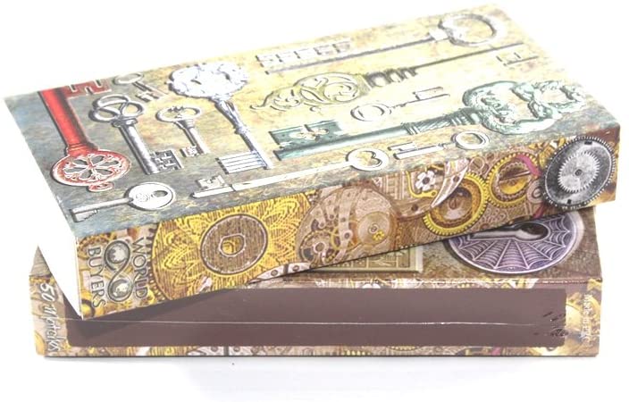 Decorative Matchbox - Locks & Keys
