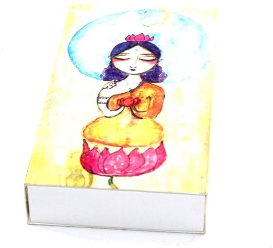 Decorative Matchbox - Lotus Girls
