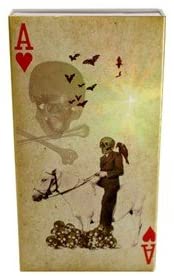 Decorative Matchbox - Playing Skeletons