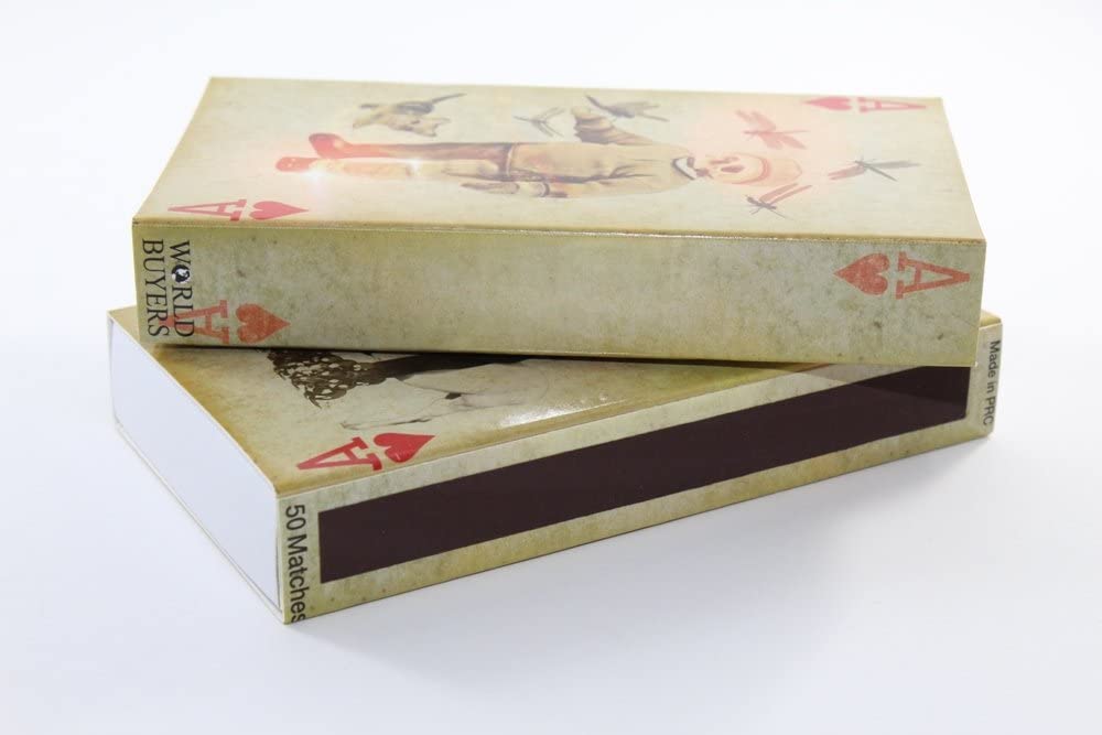 Decorative Matchbox - Playing Skeletons